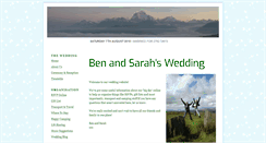 Desktop Screenshot of benandsarah.onebigday.org.uk